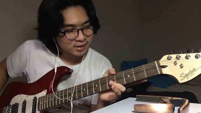 guess who replaced his strat's pickguard смотреть онлайн