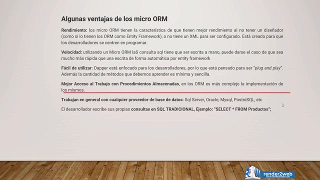 Qué es Dapper, Micro ORM, ORM, Dapper vs Entity Framework Core смотреть онлайн