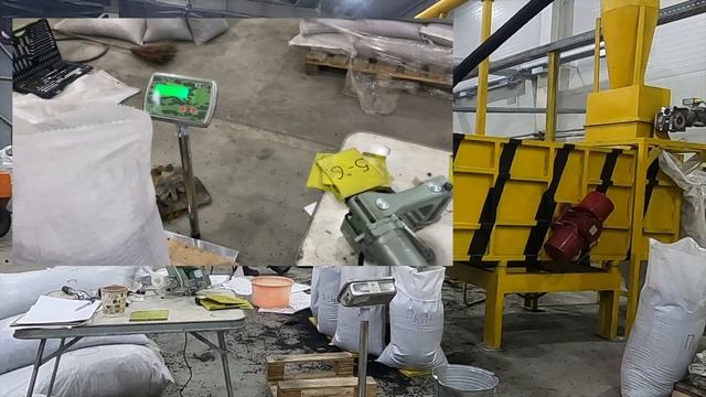 Один час работы линии по переработке шин за 5 минут - производительность 500 кг в час. смотреть онлайн