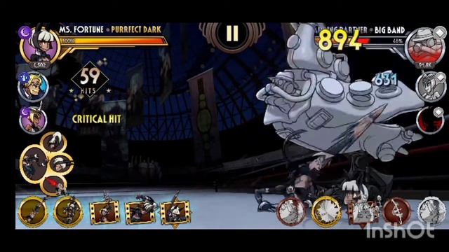 Infinite WOMBO COMBO for Ms. Fortune but for HEAVY FIGHTERS | Skullgirls Mobile смотреть онлайн