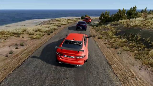 Beamng drive jaguar SV Project 8 drive & crash testing смотреть онлайн