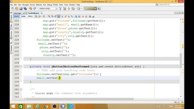 How To work with TextField in Java / working with Textfeild in Java/ how to make registration form смотреть онлайн