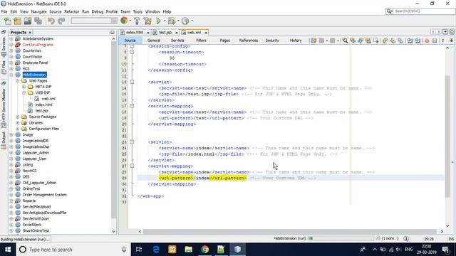 Hide .jsp extension | Custom url for servlet/jsp pages смотреть онлайн