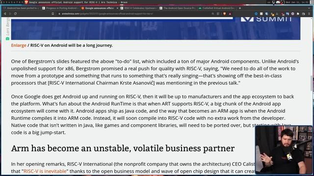 Google Explores RISC V For Android Phones!?! смотреть онлайн