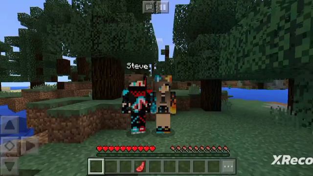 мы с ернуром играем Майнкрафт блоки шахта лифта 😃 смотреть онлайн