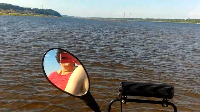 Как переправиться на квадроцикле по реке. смотреть онлайн