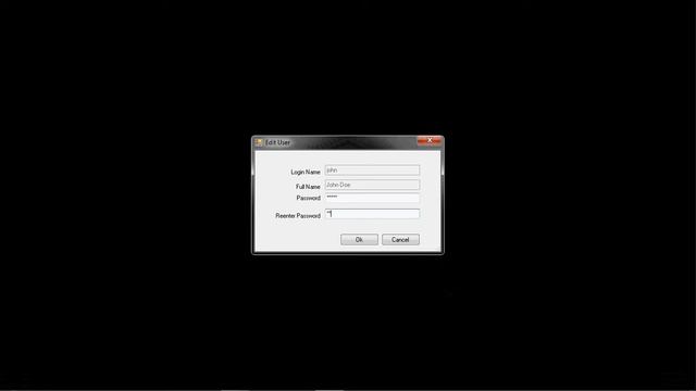 Changing User Password
