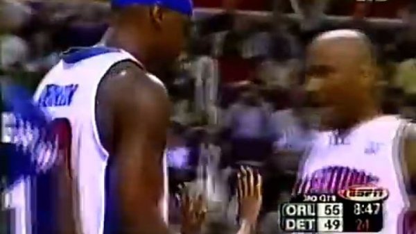 Orlando Magic - Detroit Pistons NBA playoffs 2003 game1
