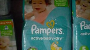 Подгузники Pampers active-baby общий обзор-подгузник внутри