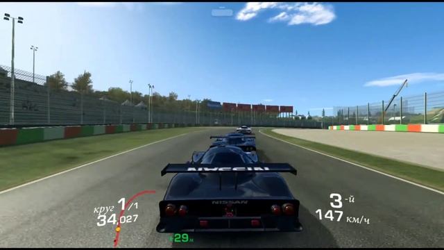Новая серия гонок на Nissan R390 GT1в Real Racing 3 #6 смотреть онлайн