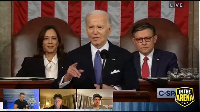 🚨 LIVE: Biden Mumbling, Stumbling Right NOW At The State of the Union as ENTIRE Nation CRINGES смотреть онлайн