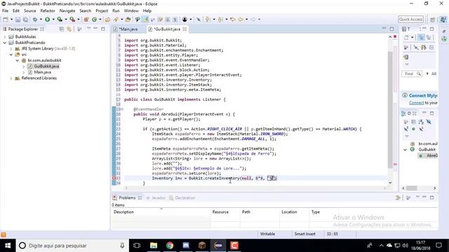 Programando Plugin (Bukkit API) #JAVA смотреть онлайн