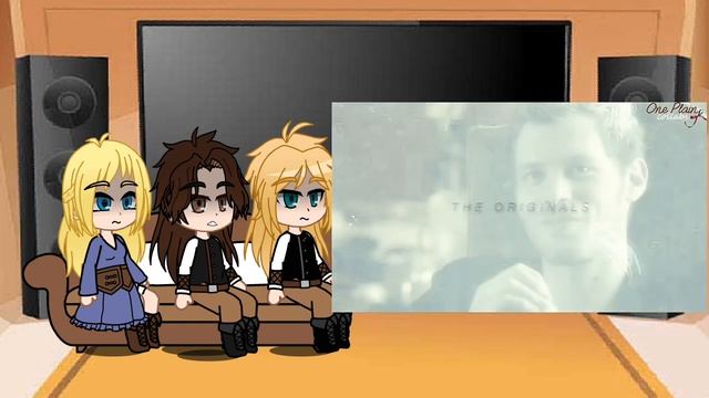 past Mikaelsons react to future(before becoming vampires) смотреть онлайн