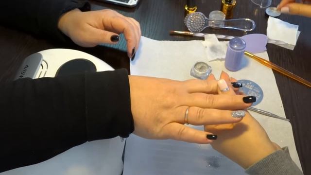 ДИЗАЙН НОГТЕЙ. Маникюр гель-лак. CHANEL смотреть онлайн