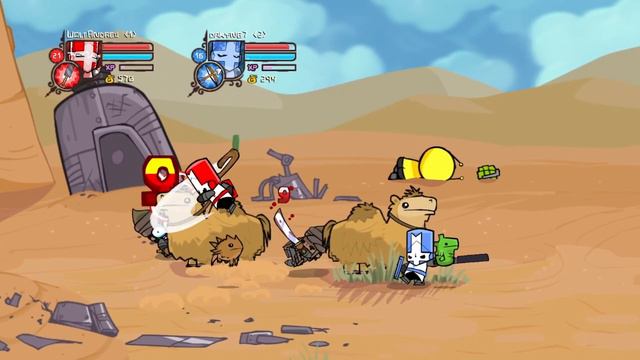 We Got Boned... | Corgster & Friends Let's Play Castle Crashers | Part 6 смотреть онлайн