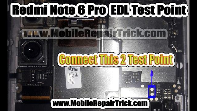 Redmi Note 6 Pro Edl Pinout | Xiaomi M1806e7ti Edl Test Point | Redmi Note 6 Pro Edl Test Point смотреть онлайн
