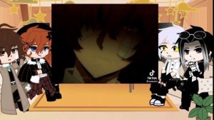 ║☯Реакция Bungou Stray Dogs Соукоку и Шинсоукоку на TikTok ヅ║ft.Ацуши|Акутагава|Дазай|Чуя|