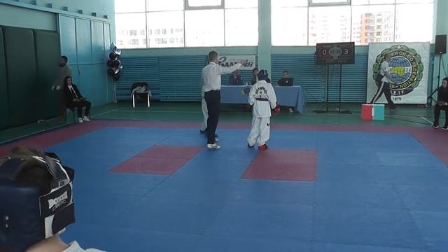 ЧУ Taekwondo ITF Киев 2018 - Вербицкий М. тренер Кузнецова И.Ю. бой 2 раунд1 смотреть онлайн
