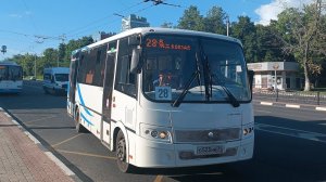 Маршрут 28 Красносельская—ЖД.Вокзал—Красносельская