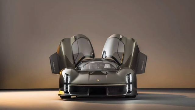 New Porsche Mission X Electric Hypercar смотреть онлайн