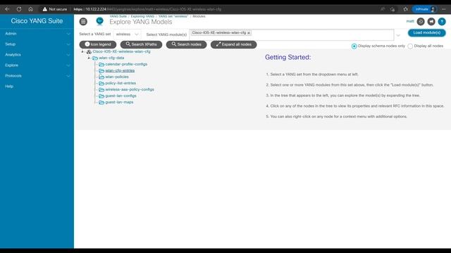 Getting Started with Cisco YANG Suite смотреть онлайн
