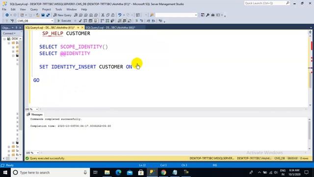 Lab 3 SQL Server INSERT and IMPORT Records смотреть онлайн