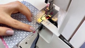 3  Как шить на оверлоке