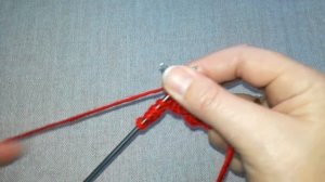 Зубчатая кайма спицами №1. Оригинальная обвязка края спицами.