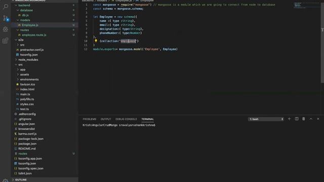Angular - MongoDB connectivity part 2 смотреть онлайн