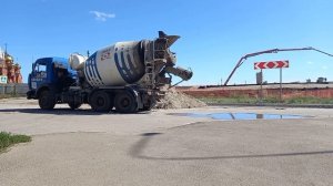 Автобетоносмеситель Реальный Автомобиль