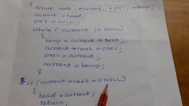 UNIVERSITY SOLVED QUESTION/ REVERSING SINGLY LINKED LIST/ Explained in Tamil смотреть онлайн