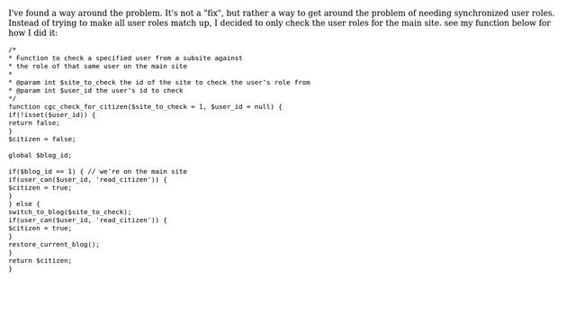 Wordpress: Update User Role Across Network when Main Site User is Updated (3 Solutions!!) смотреть онлайн