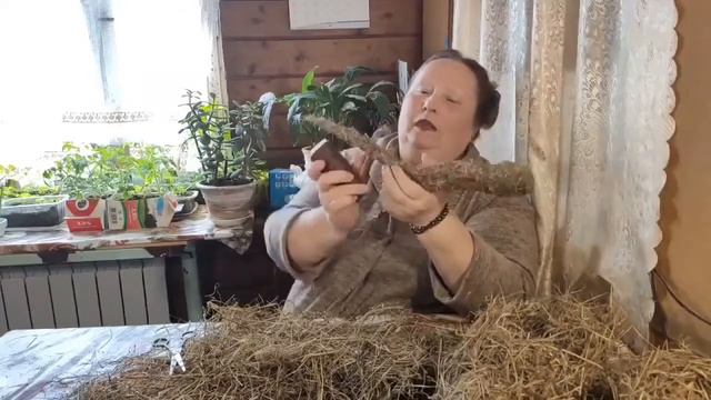 Александра Веклич. Мастер-класс "Ласточка из сена". Клуб "Октябрь" с. Воздвиженское (г.о. Клин) смотреть онлайн