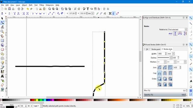 Inkscape Basic Tips | Nodes Align Panel | HINDI смотреть онлайн