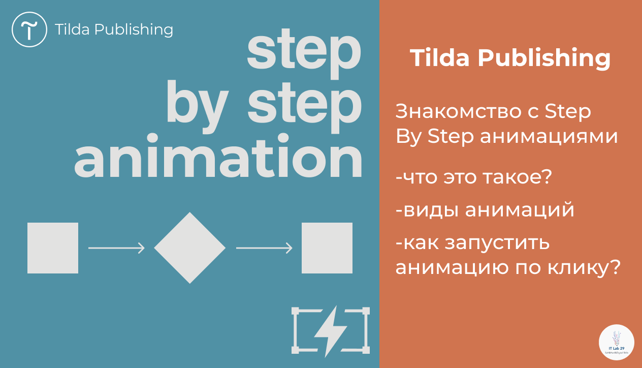 Tilda Publishing | Знакомство с Step By Step анимациями смотреть онлайн