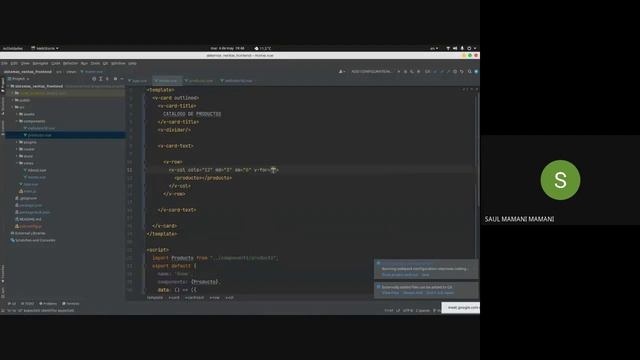 Clase 2: FrontEnd - Vue.js Vuetify смотреть онлайн