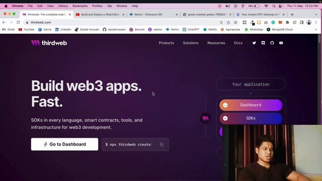 Deploy Contract | Build Real-Estate Marketplace Using ThirdWeb, Next Js & Deploy To Polygon смотреть онлайн
