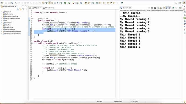 What is Thread Scheduler | Difference between Thread class run and start method | Multithreading смотреть онлайн