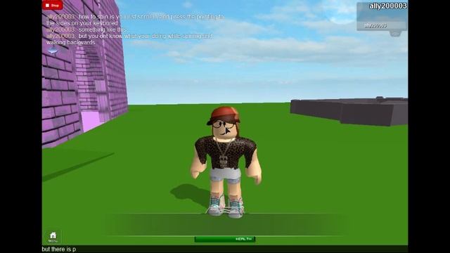 How to Spin/Walk Backwards in ROBLOX! смотреть онлайн