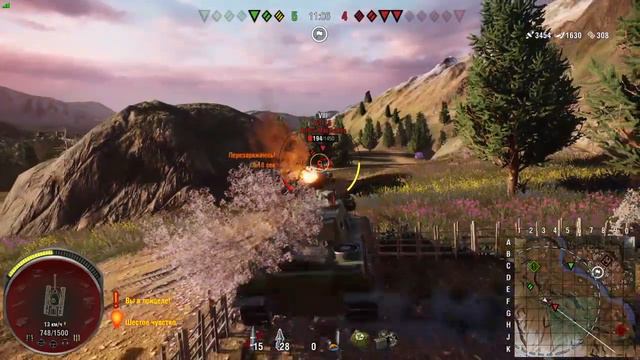 Поле боя - издеваемся над ботами в WOT на PS4 смотреть онлайн