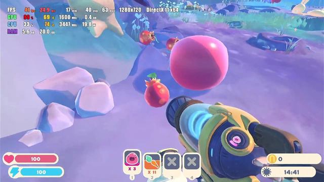 Slime Rancher 2 - AMD Ryzen 7 4700U - Radeon Vega 7 (Integrated Graphics) - Test Gameplay смотреть онлайн
