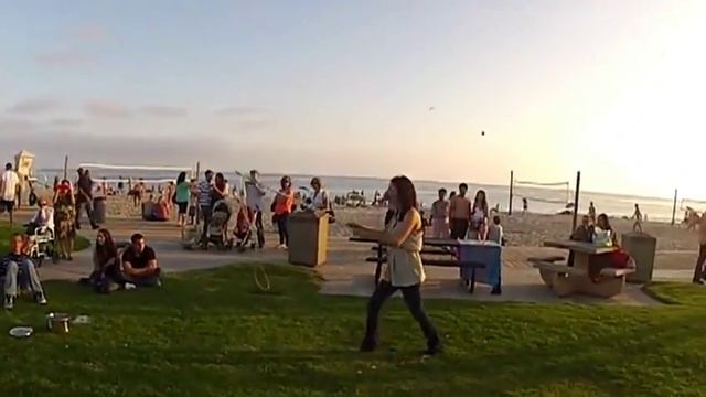 Отдых американцев в престижном районе Калифорнии