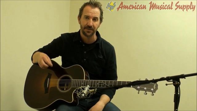 Taylor 714CE Grand Auditorium Acoustic Electric Guitar - Taylor 714CE смотреть онлайн