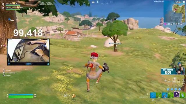 [HANDCAM] Le 100K en QUART DE FINALE FNCS DUO ? | Game 8 / 142 pts | code créateur "rico" #ad смотреть онлайн