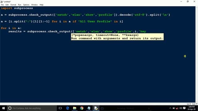 How to see Wifi Password Using Python смотреть онлайн