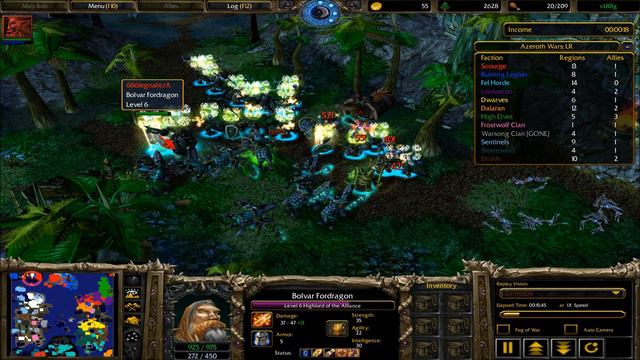 Warcraft 3: Azeroth Wars! Ep. 72 -Spooky Scary (1/3) смотреть онлайн