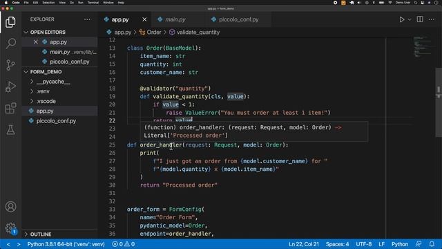 Easy Forms using Pydantic and Piccolo Admin смотреть онлайн
