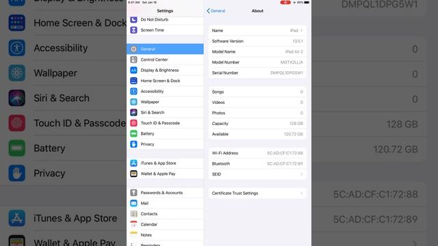 iPad- How to Find Software iOS Version and iPad Model смотреть онлайн