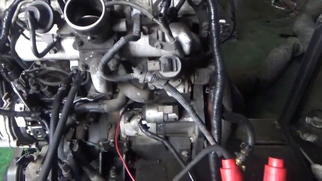 Проверка давления масла в двигателе D4CB 5831877 Starex CRDI 145 л.с смотреть онлайн