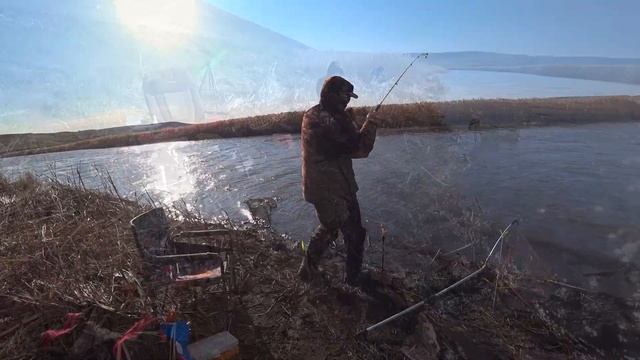 Карась просыпается! Рыбалка на Карабашском водохранилище. Весна 2022 смотреть онлайн